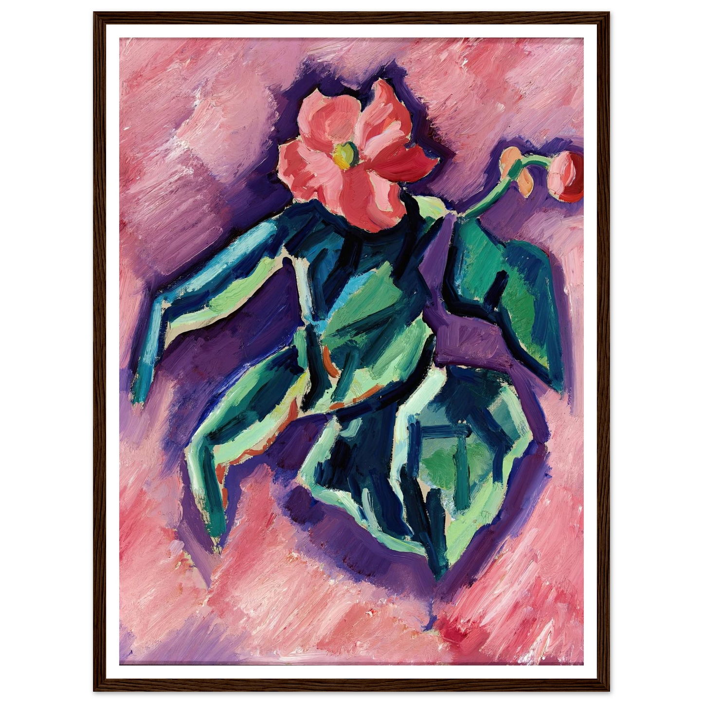 Pink Begonias (1928-1929) Art Print | Marsden Hartley-Quipham Collections