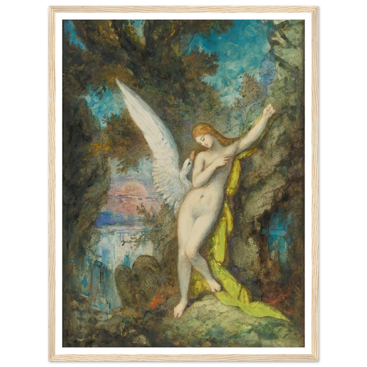 Leda Et Le Cygne Art Print | Gustave Moreau-Quipham Collections