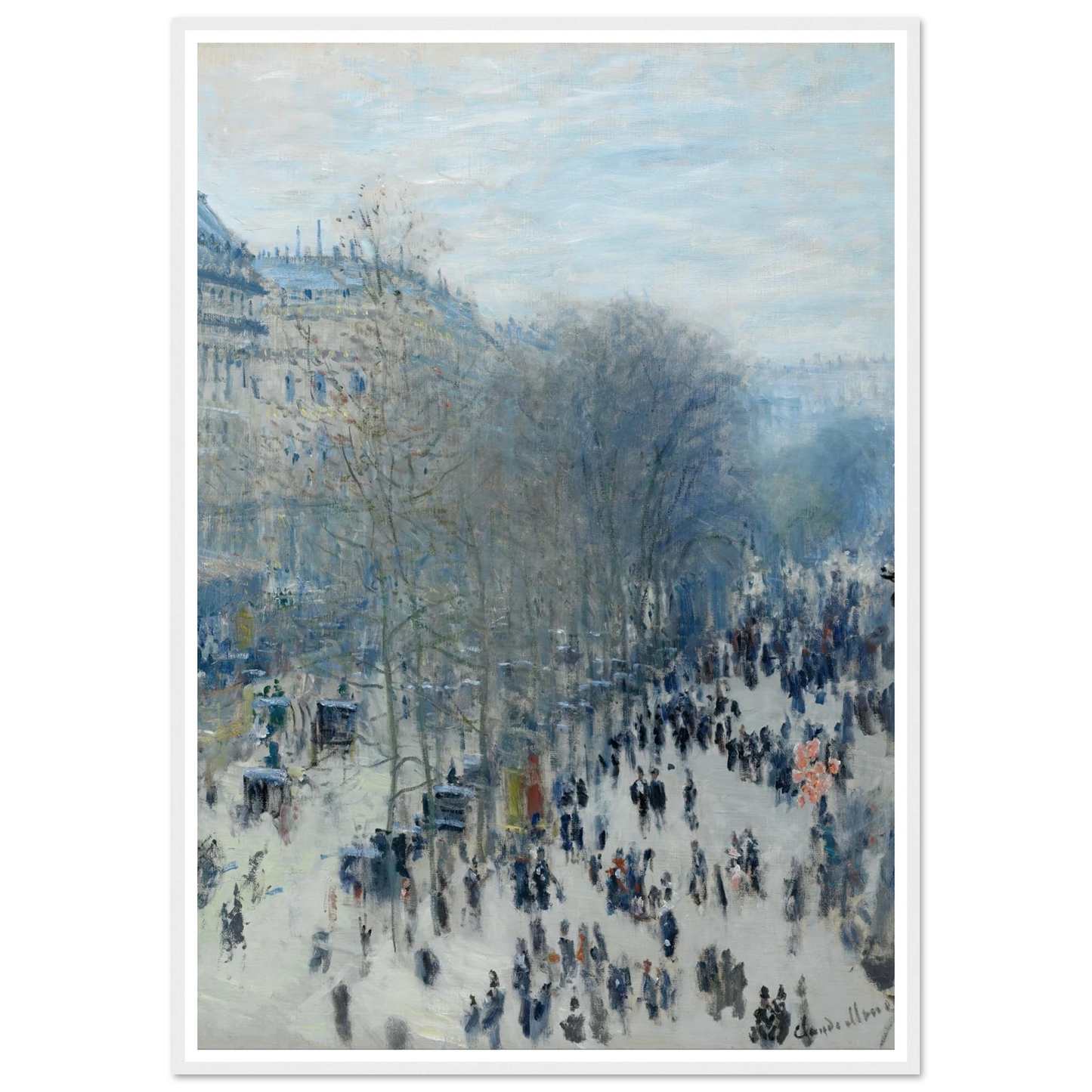 Boulevard des Capucines Art Print | Claude Monet-Quipham Collections