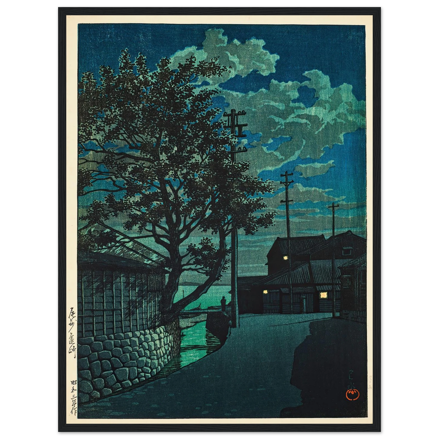 Kamezaki Bishu (1928) Art Print | Kawase Hasui-Quipham Collections