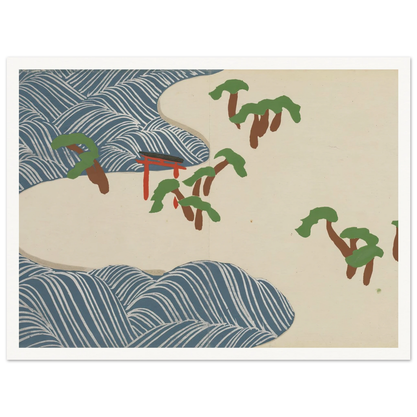 Suminoe (Suminoe) (1909-1910) Art Print | Kamisaka Sekka-Quipham Collections