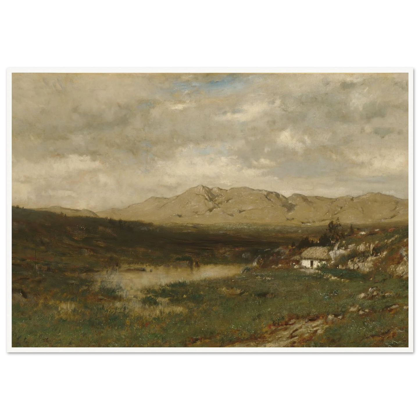 View in County Kerry (ca. 1875) Art Print | Alexander Helwig Wyant-Quipham Collections