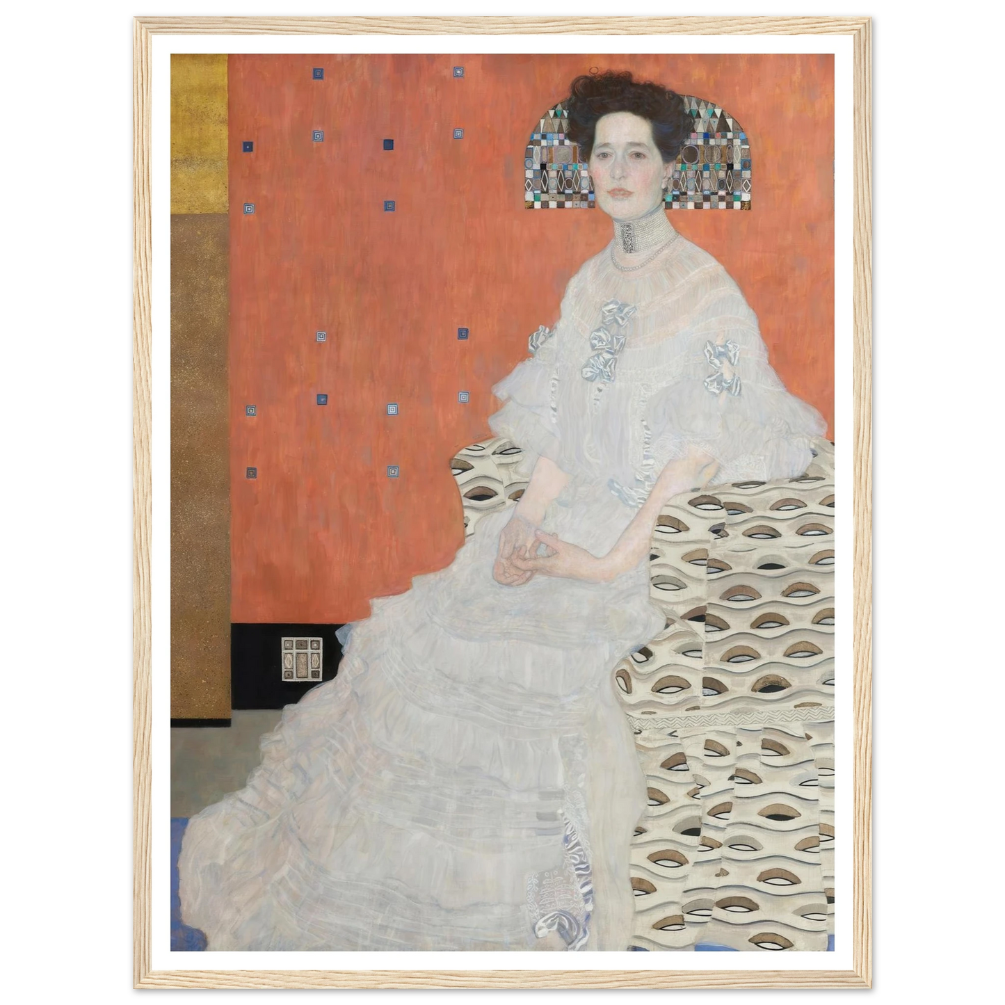 Fritza Riedler (1906) Art Print | Gustav Klimt-Quipham Collections