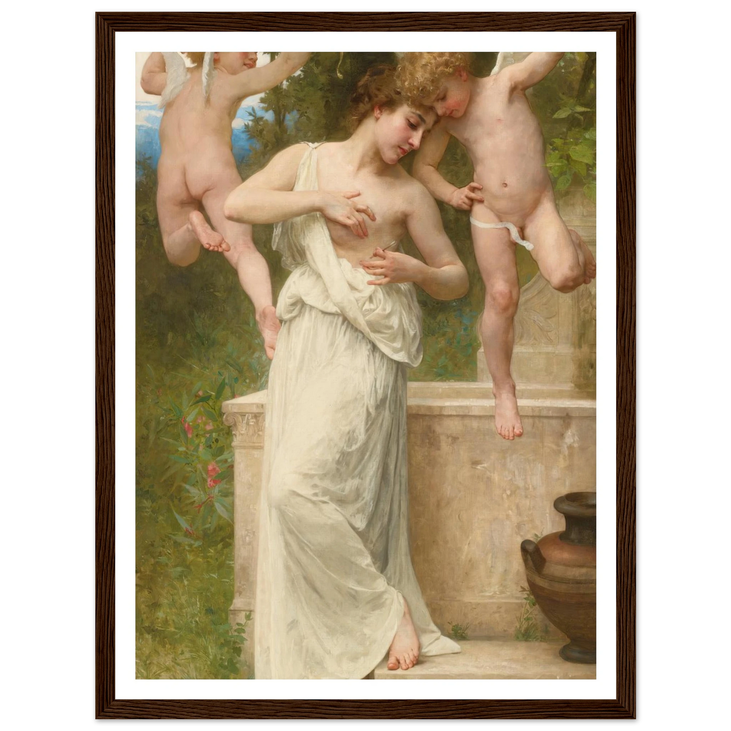 Blessures D’amour (1897) Art Print | William Bouguereau-Quipham Collections