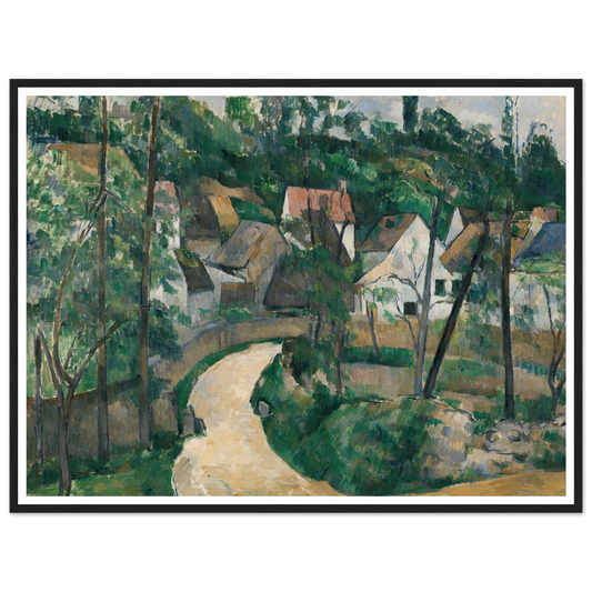 Turn in the Road (about 1881) Art Print | Paul Cezanne-Quipham Collections