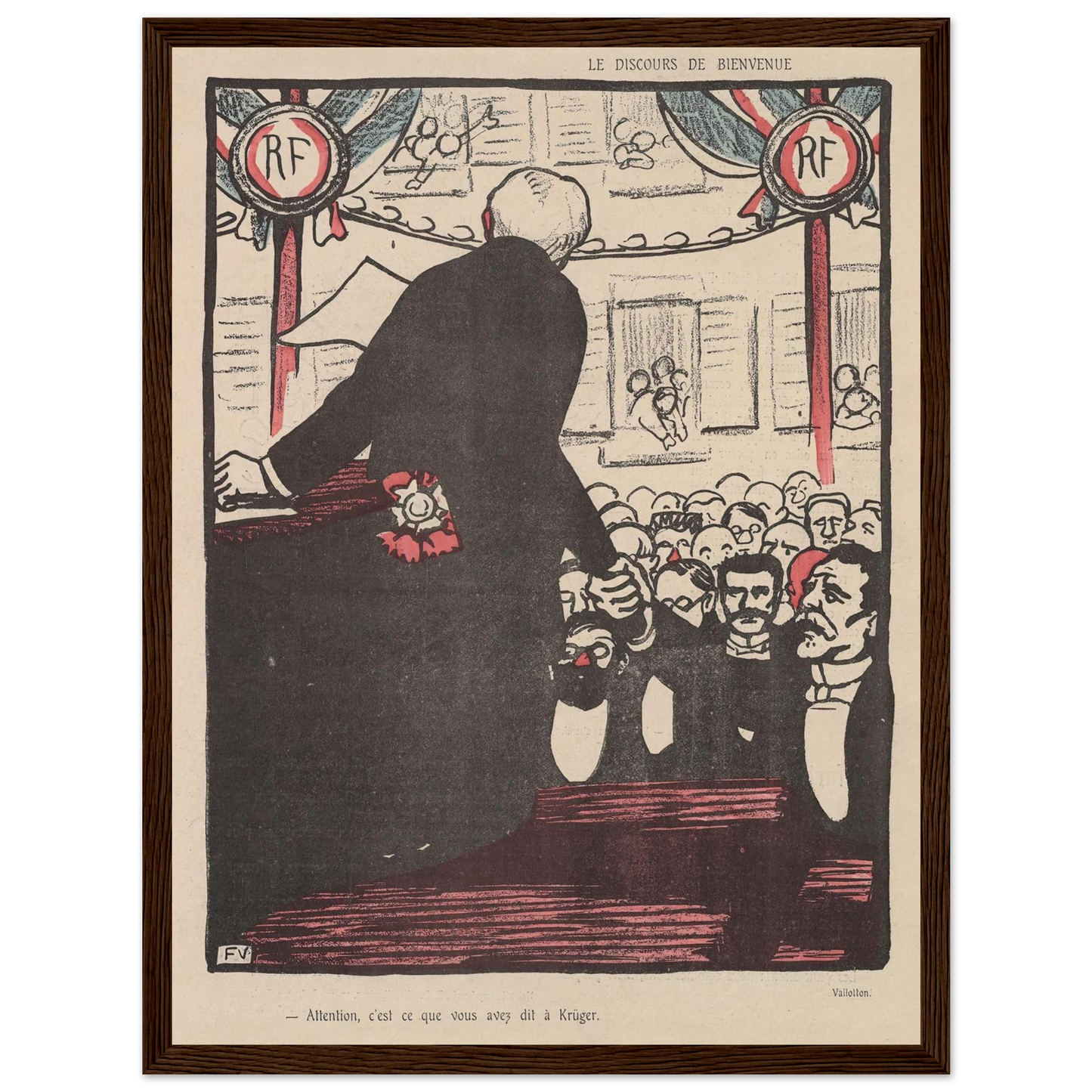 9 mai 1903 Art Print | Felix Vallotton-Quipham Collections