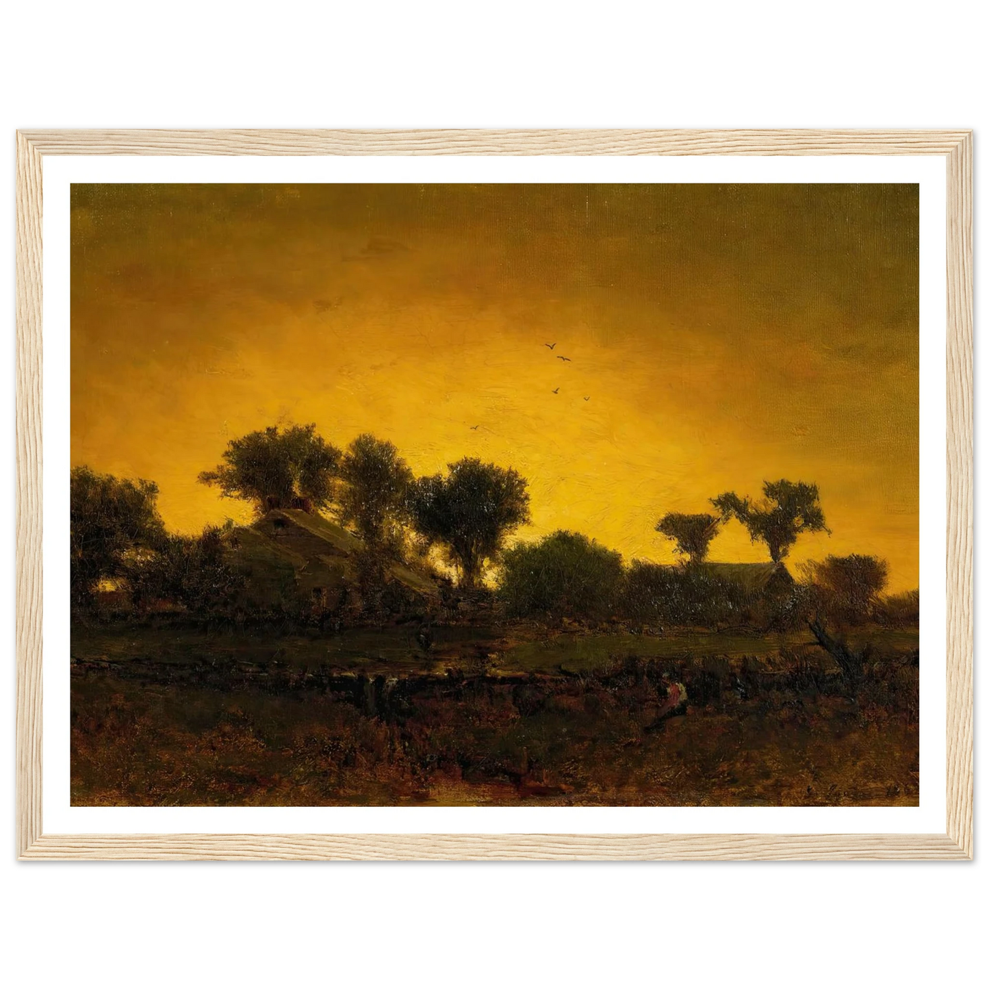 Light Triumphant (1862) Art Print | George Inness-Quipham Collections
