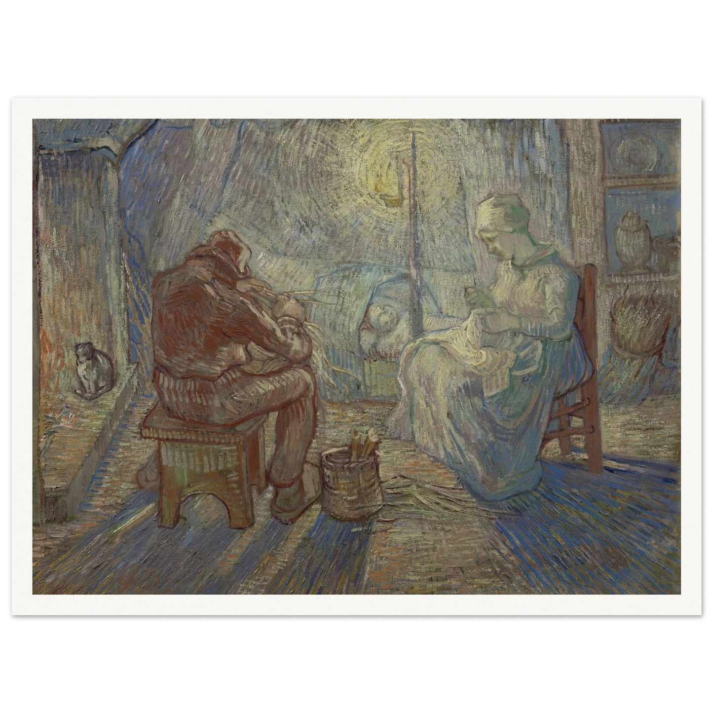 Night (After Millet) Art Print | Vincent van Gogh-Quipham Collections