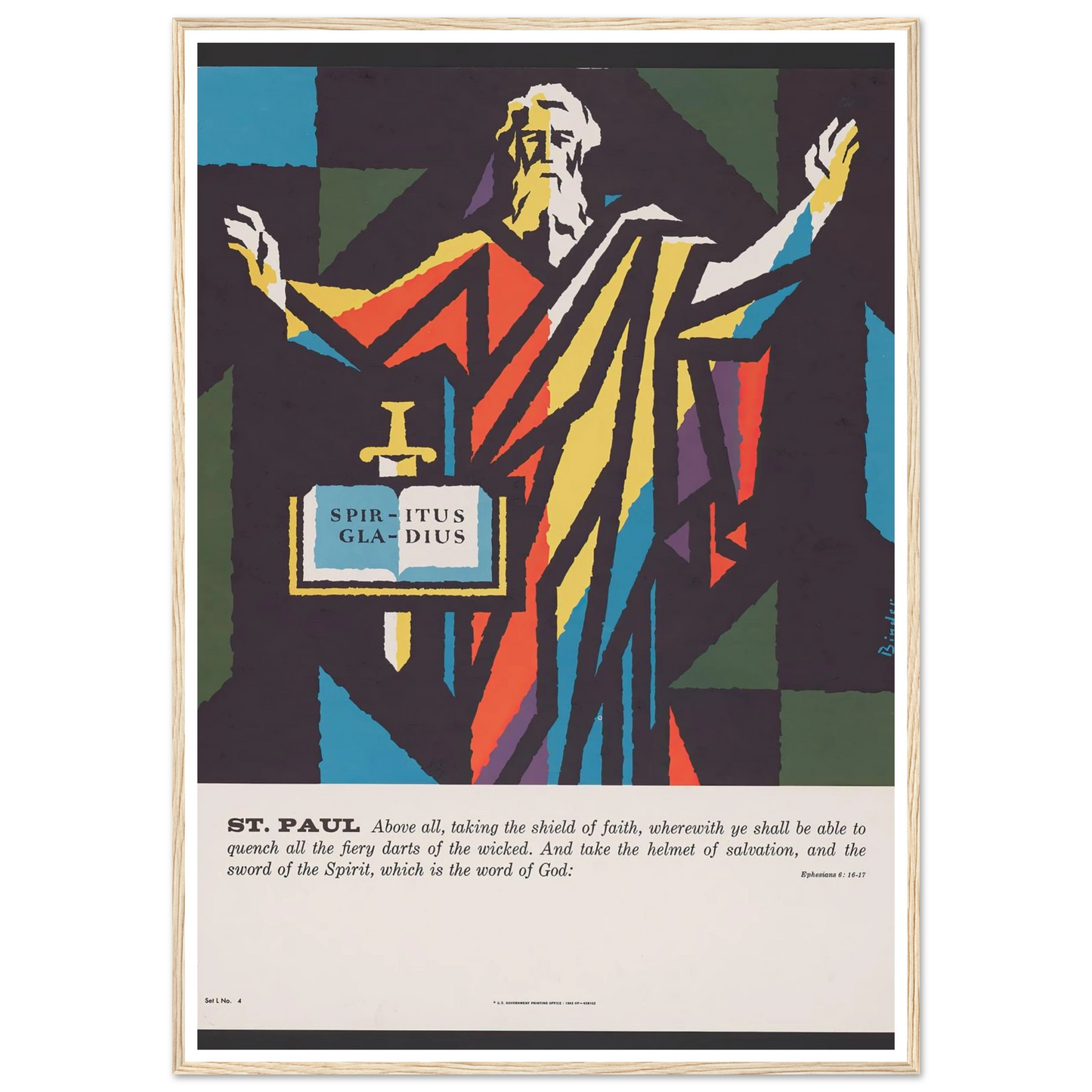 St. Paul (1962) Art Print | Joseph Binder-Quipham Collections