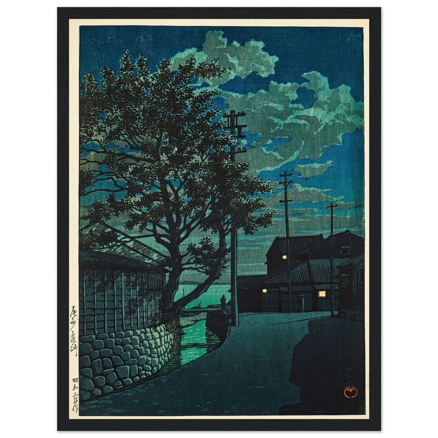 Kamezaki Bishu (1928) Art Print | Kawase Hasui-Quipham Collections