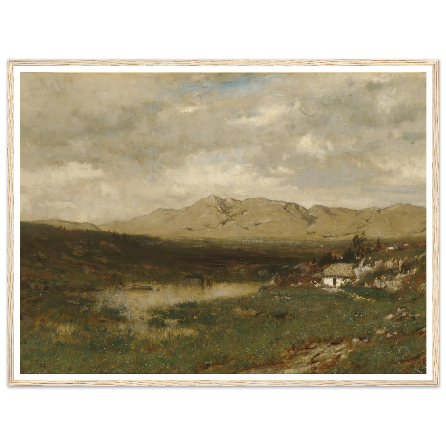 View in County Kerry (ca. 1875) Art Print | Alexander Helwig Wyant-Quipham Collections