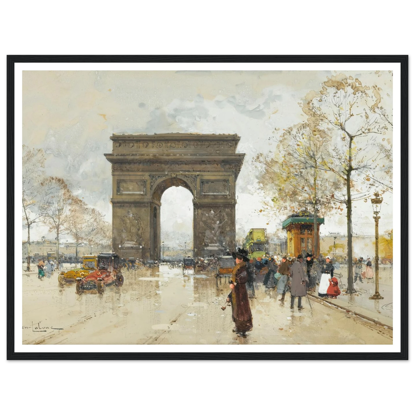 L’arc De Triomphe Art Print | Eugene Galien Laloue-Quipham Collections