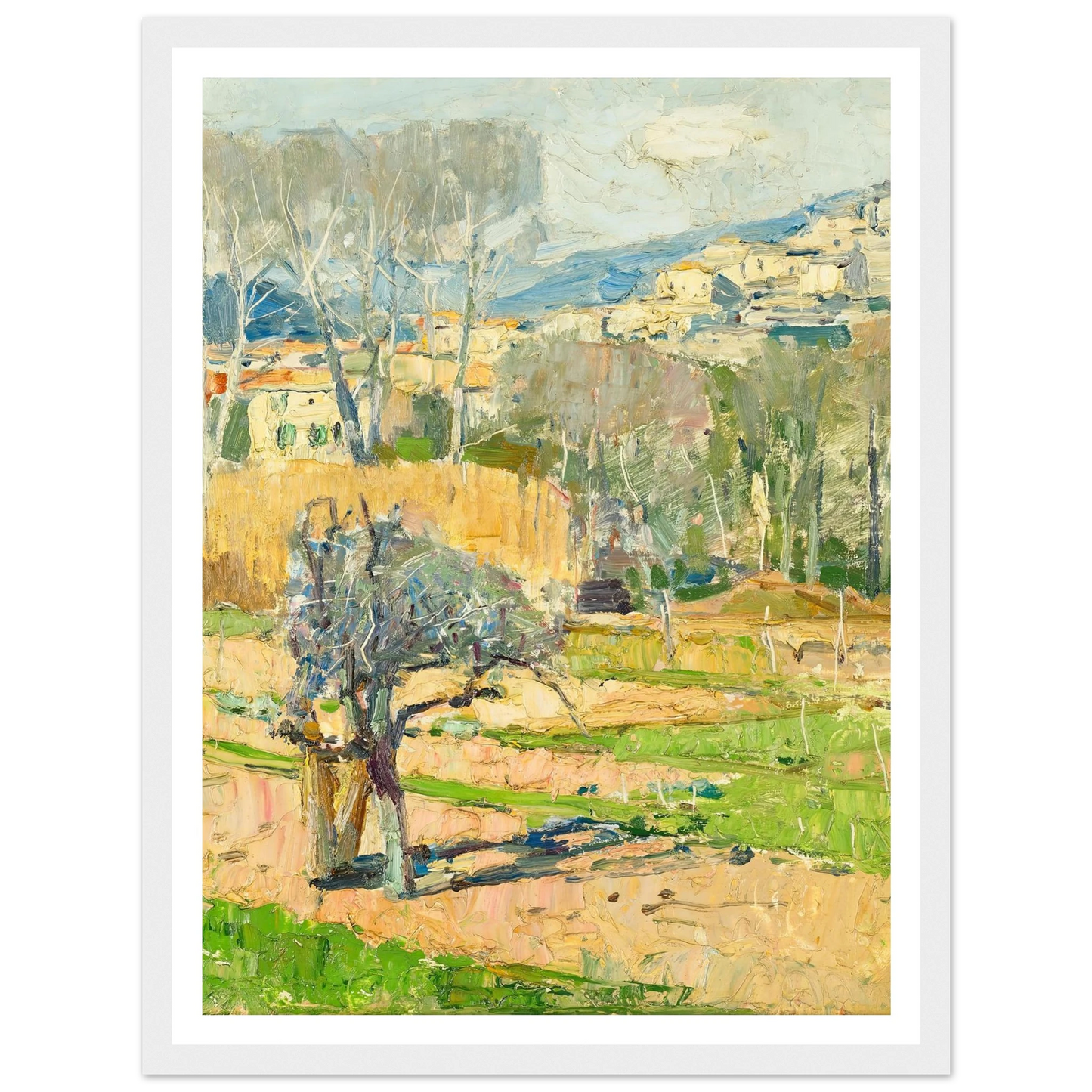 Cagnes (1934) Art Print | Carl Moll-Quipham Collections