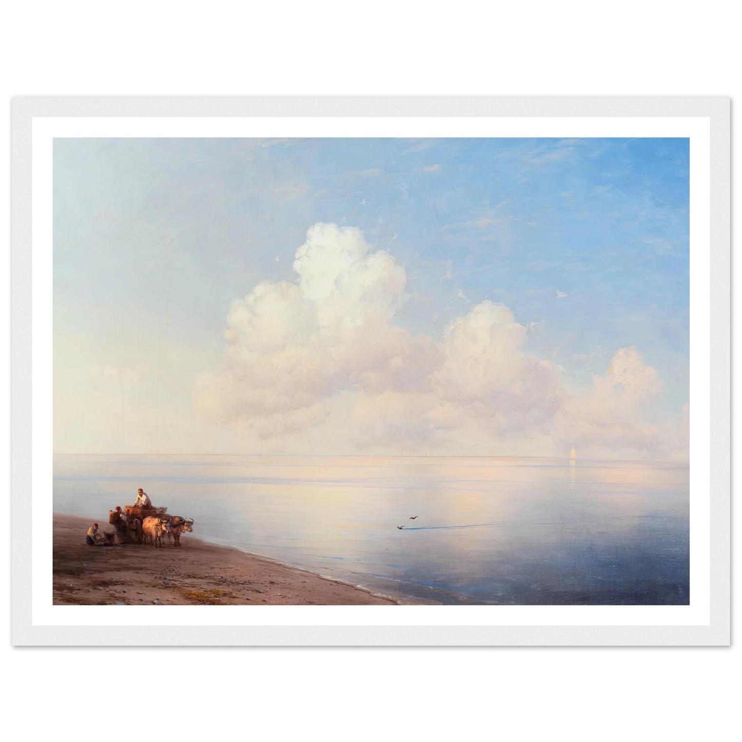 Ruhige See (1887) Art Print | Ivan Konstantinovich Aivazovsky-Quipham Collections