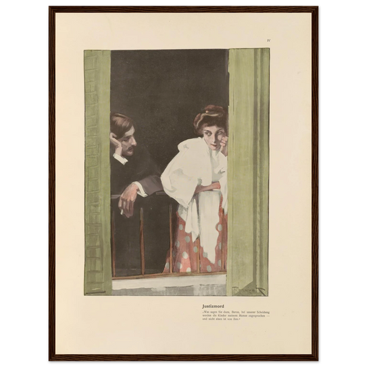 Justizmord (1908) Art Print | Ferdinand Freiherr von Reznicek-Quipham Collections