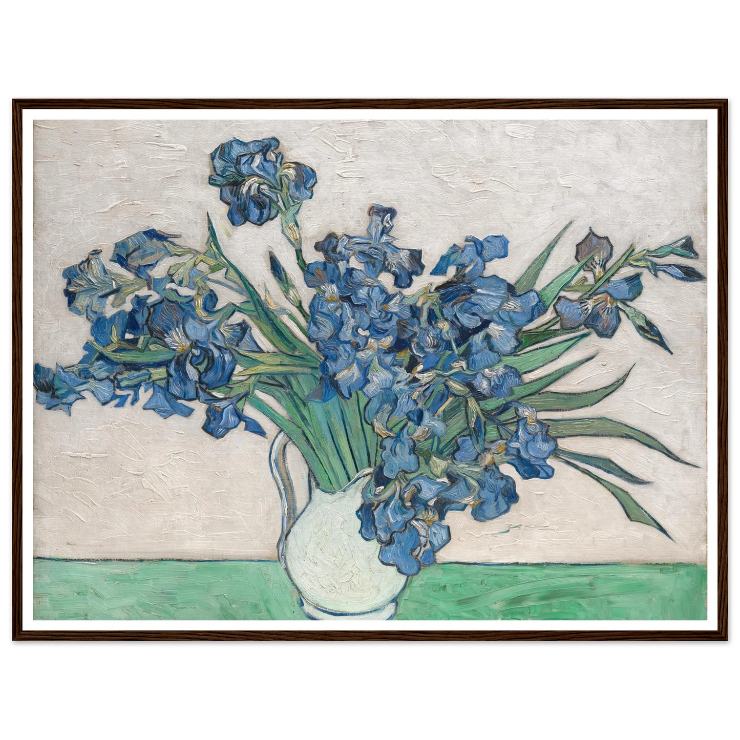 Irises (1890) Art Print | Vincent van Gogh-Quipham Collections