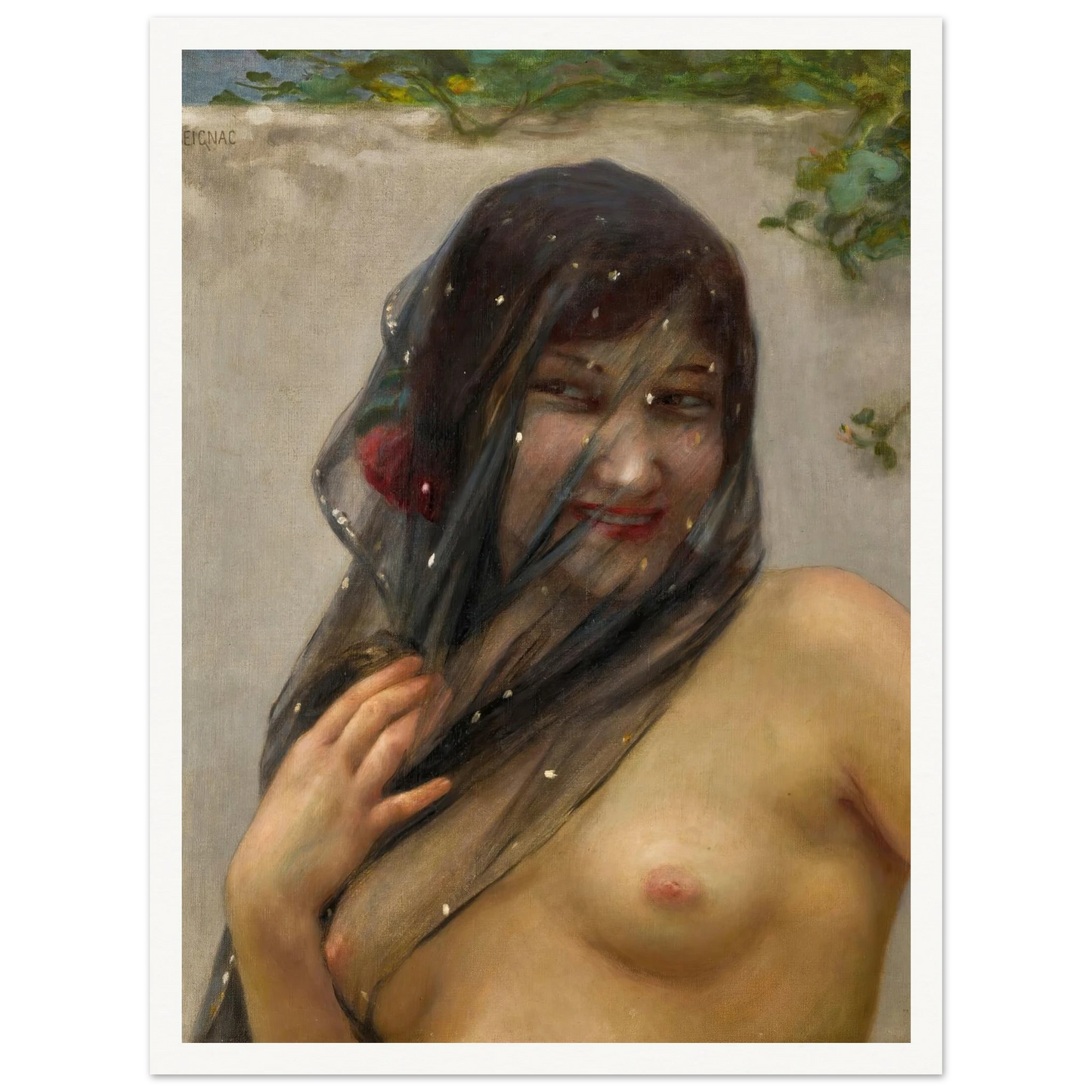 Odalisque Art Print | Guillaume Seignac-Quipham Collections