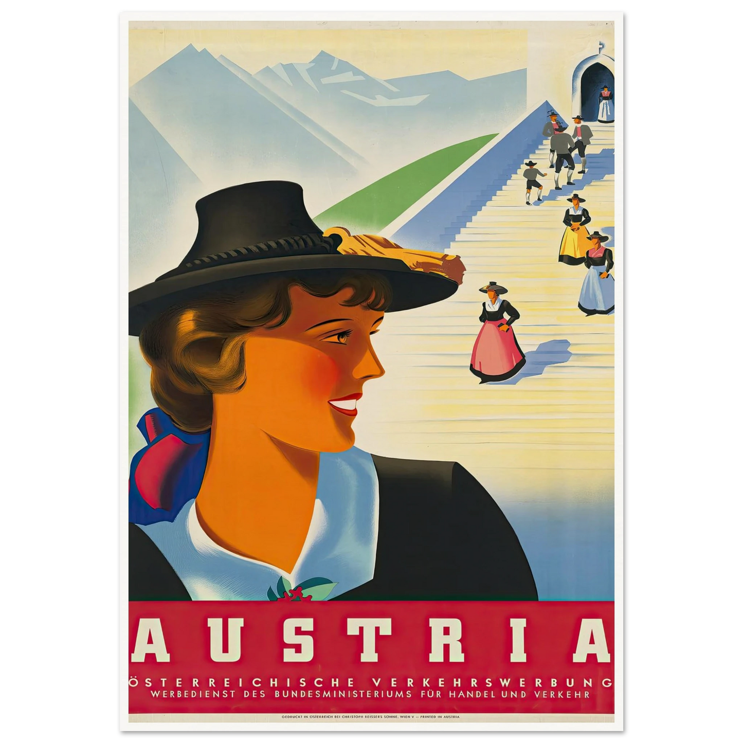 Austria Art Print | Joseph Binder-Quipham Collections