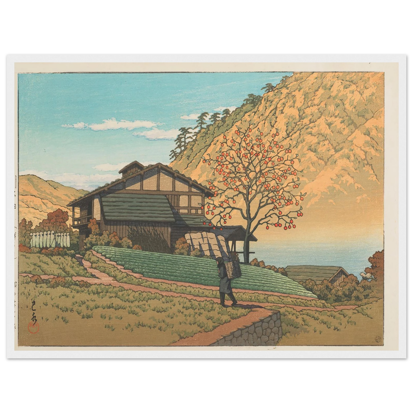 Kawarahata (Gunma) (1955) Art Print | Kawase Hasui-Quipham Collections
