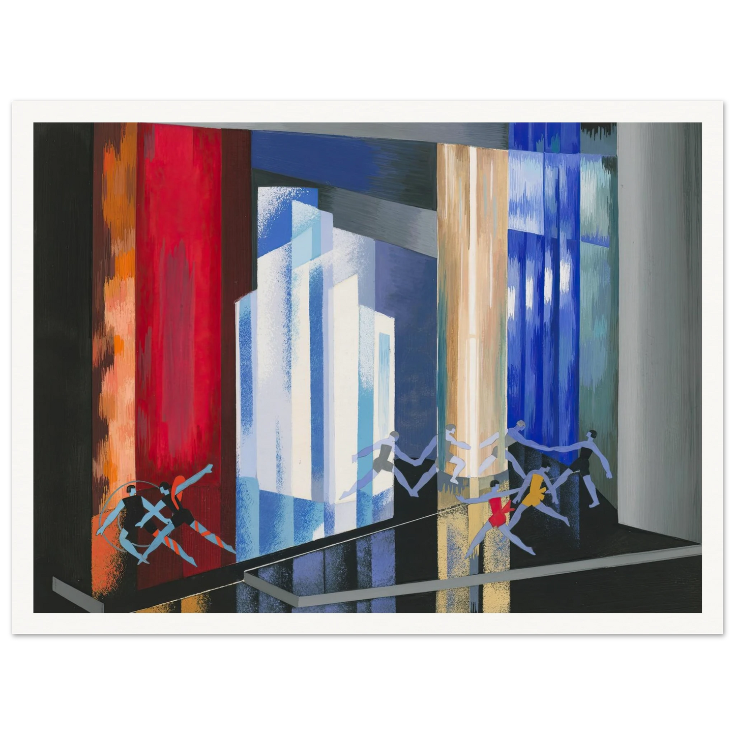 Maquettes dé Théatre 14 Art Print | Alexandra Exter-Quipham Collections