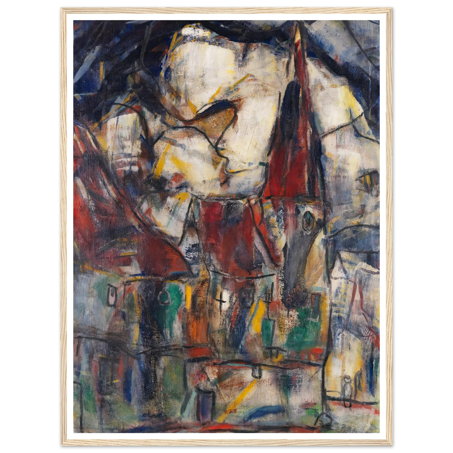 Aus Dinkelsbühl (1923) Art Print | Christian Rohlfs-Quipham Collections