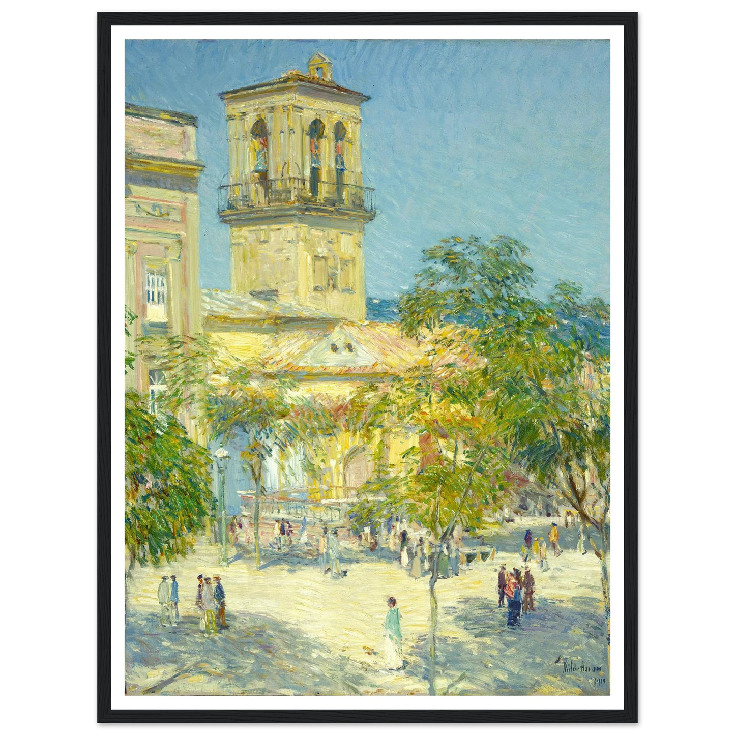 Street of the Great Captain, Córdoba (1910) Art Print | Childe Hassam-Quipham Collections