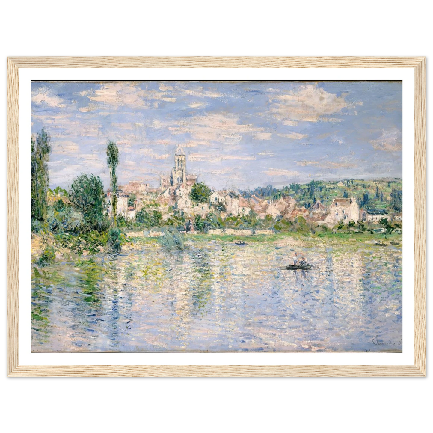 Vétheuil in Summer (1880) Art Print | Claude Monet-Quipham Collections
