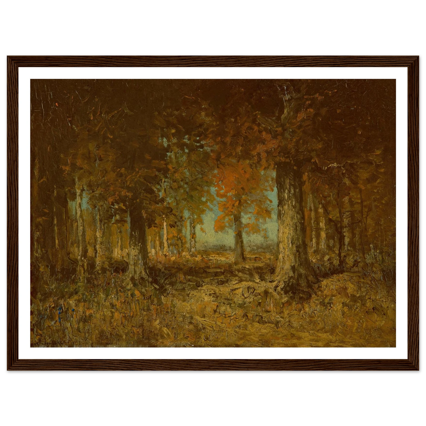 Edge of the Woods (1908) Art Print | Julian Onderdonk-Quipham Collections