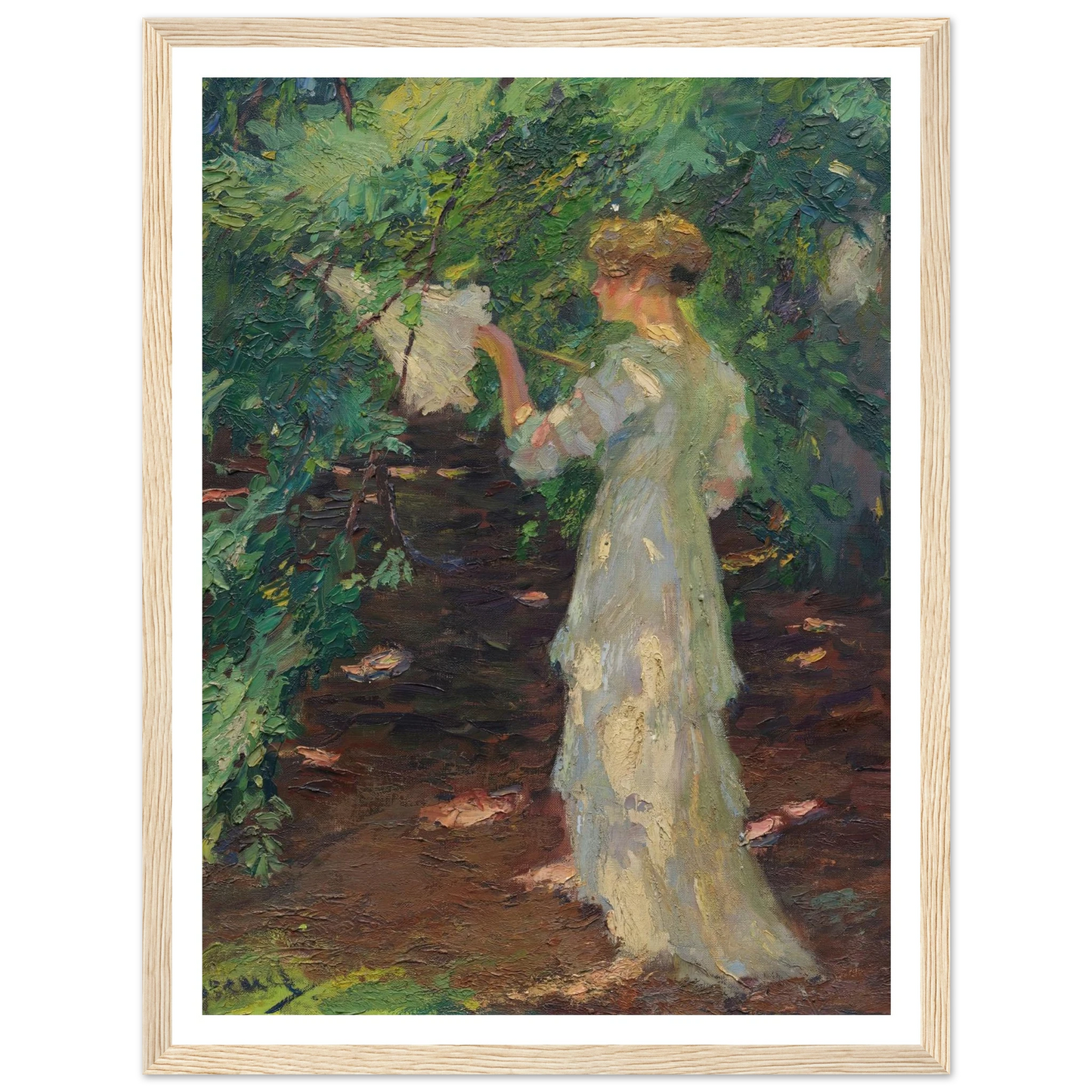 Waldschatten (1910-20) Art Print | Edward Cucue-Quipham Collections