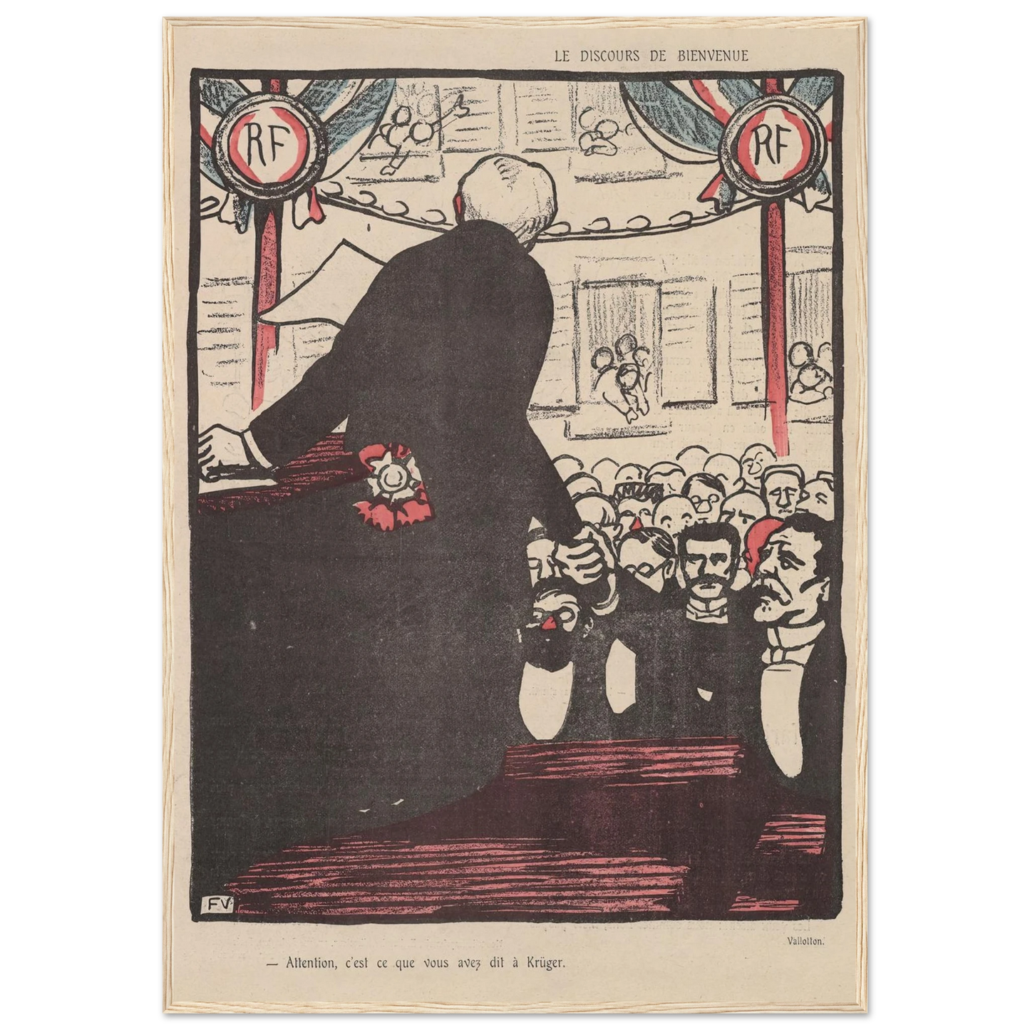 9 mai 1903 Art Print | Felix Vallotton-Quipham Collections