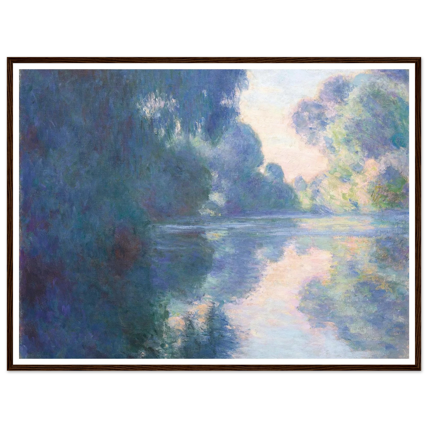 Matinée sur la Seine (1897) Art Print | Claude Monet-Quipham Collections