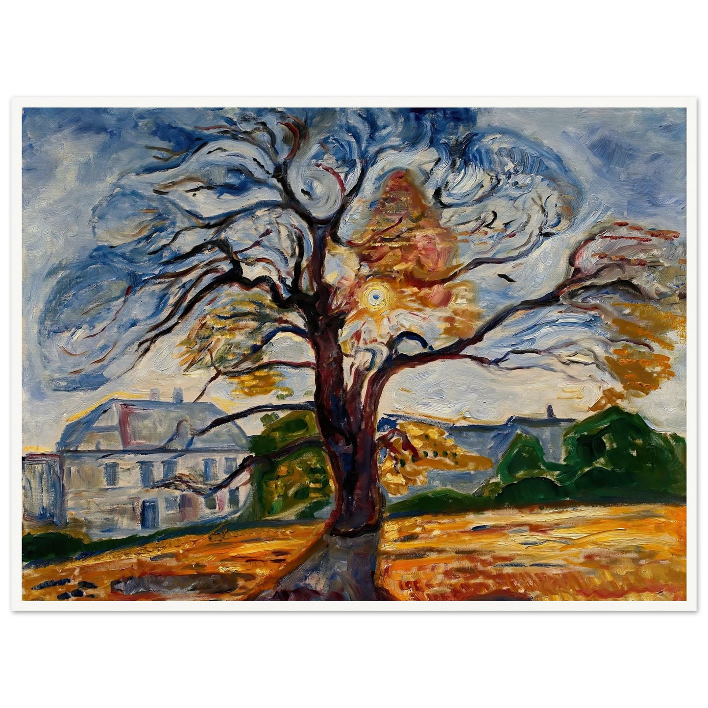The Oak (1906) Art Print | Edvard Munch-Quipham Collections