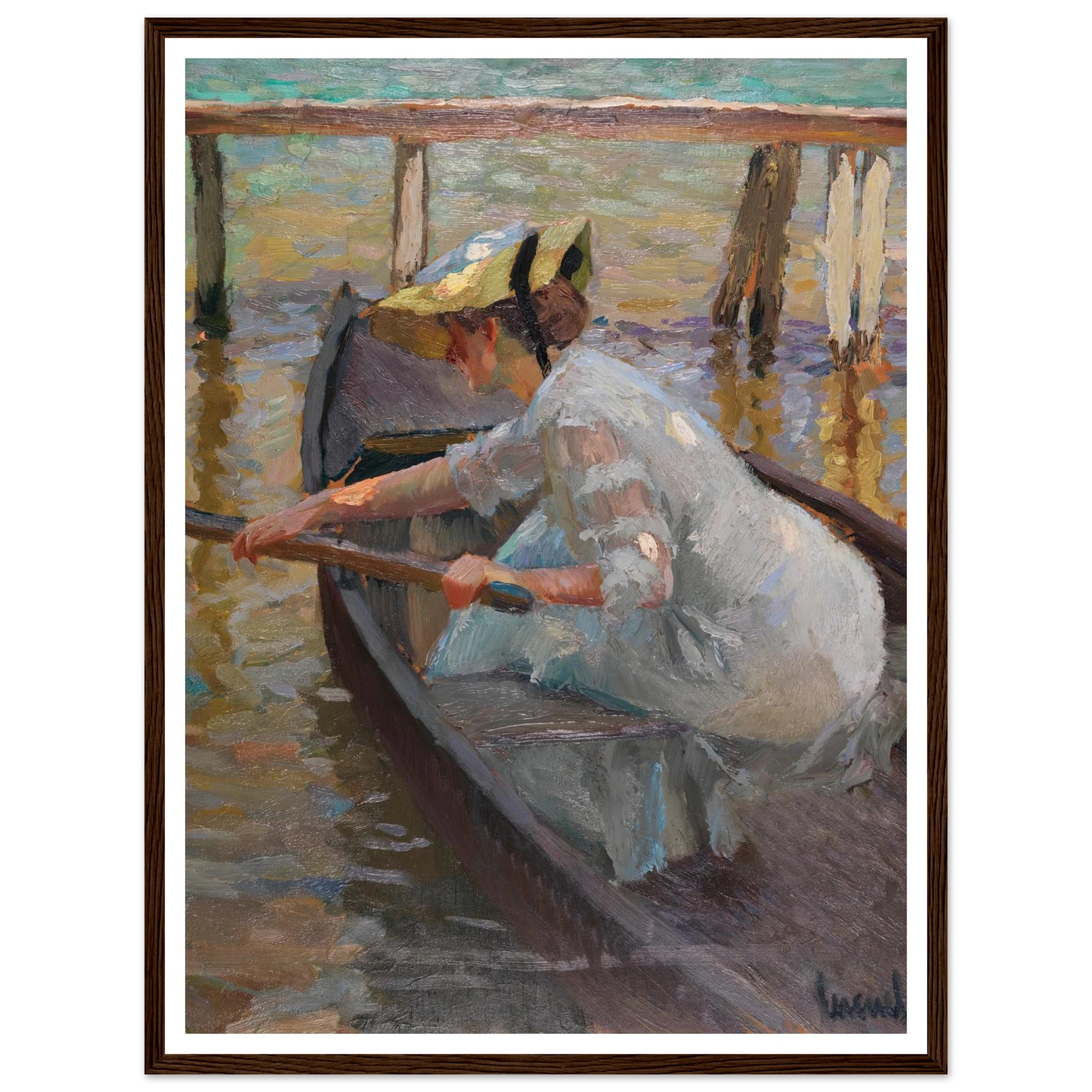 Evening trip (1920) Art Print | Edward Cucue-Quipham Collections