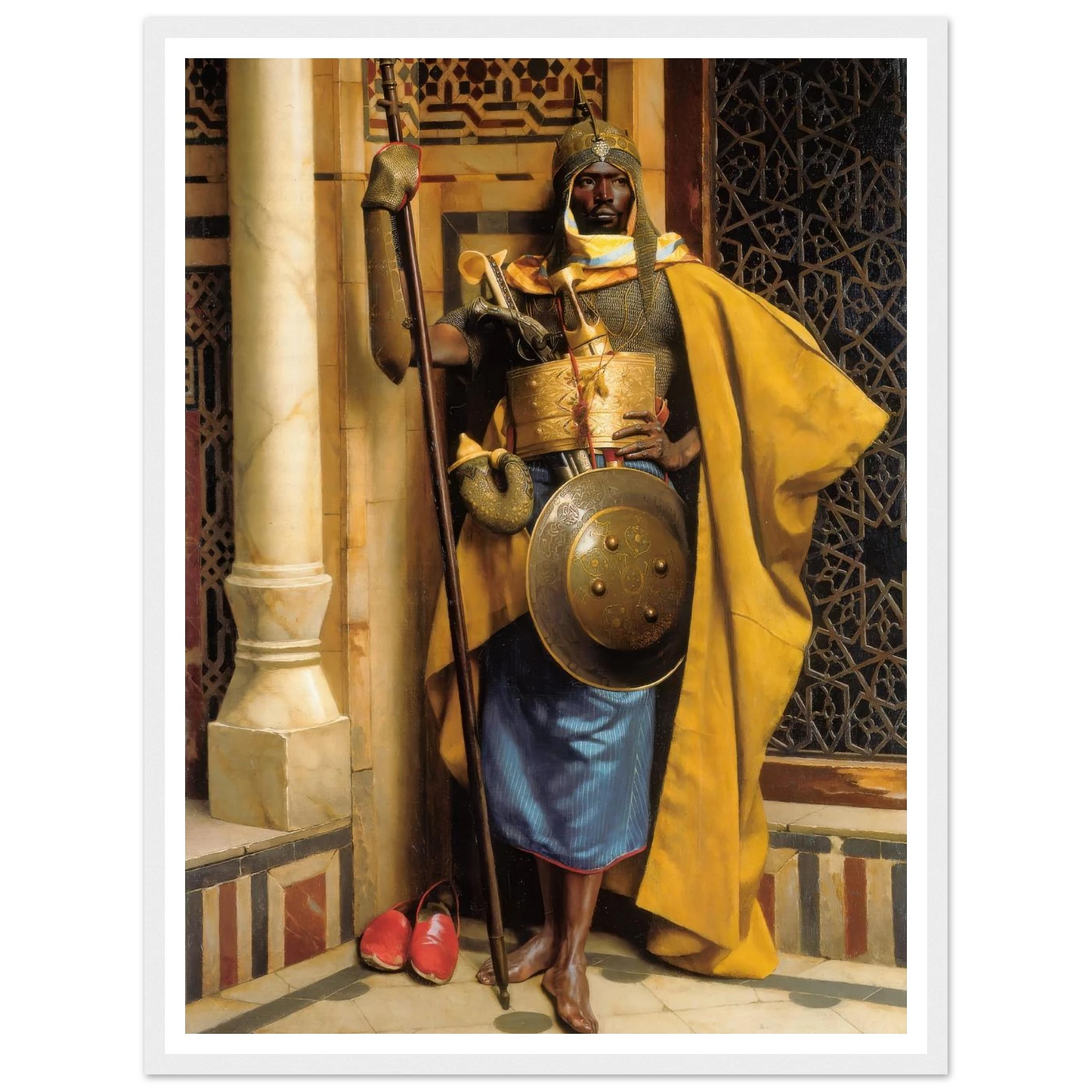 Le Garde Maure Art Print | Ludwig Deutsch-Quipham Collections