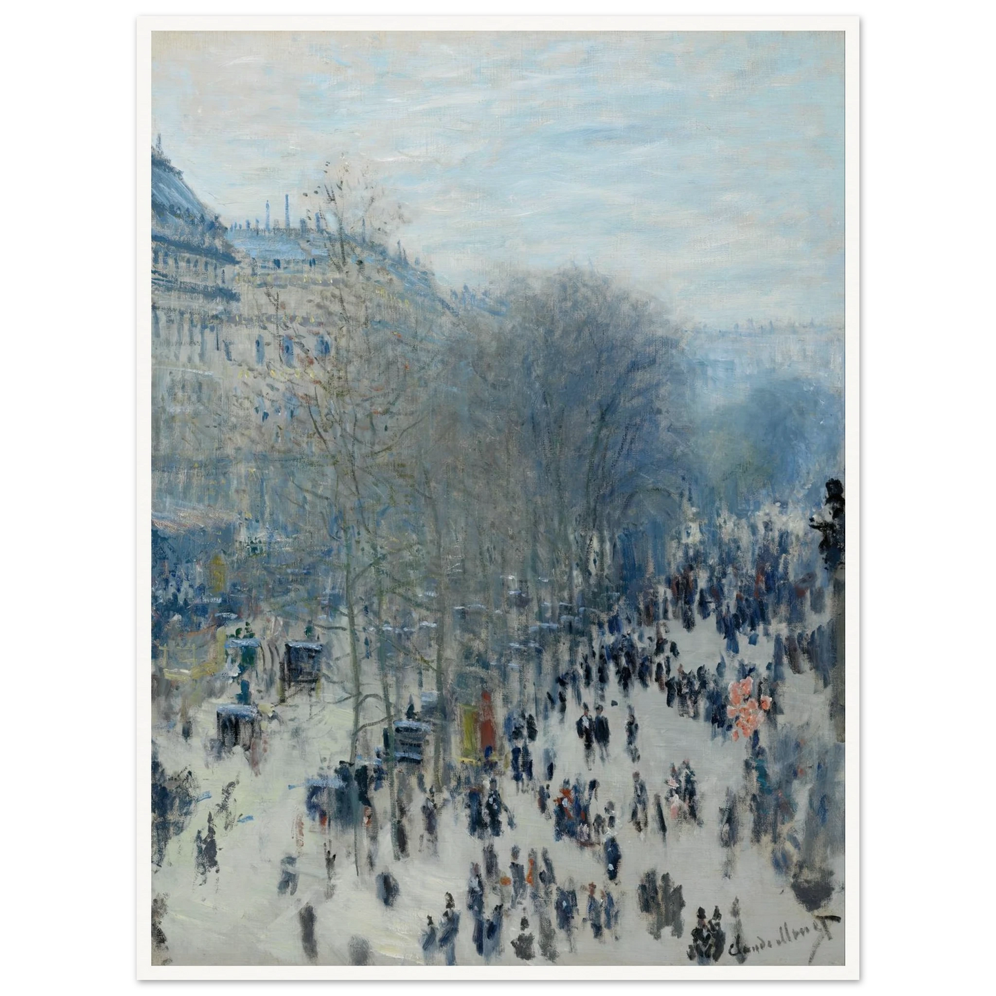 Boulevard des Capucines Art Print | Claude Monet-Quipham Collections
