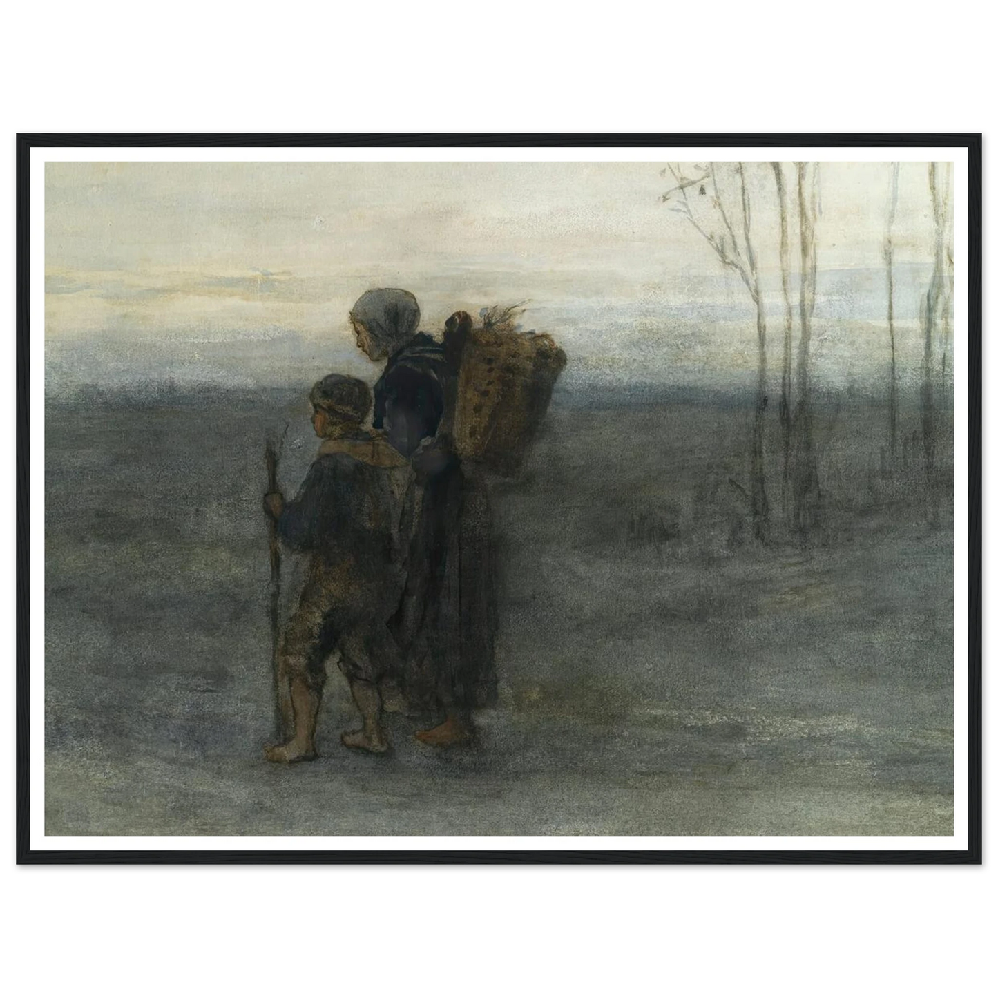 Homeward bound Art Print | Jozef Israels-Quipham Collections