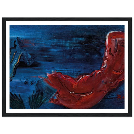 Naïade rouge (1926-30) Art Print | Raoul Dufy-Quipham Collections