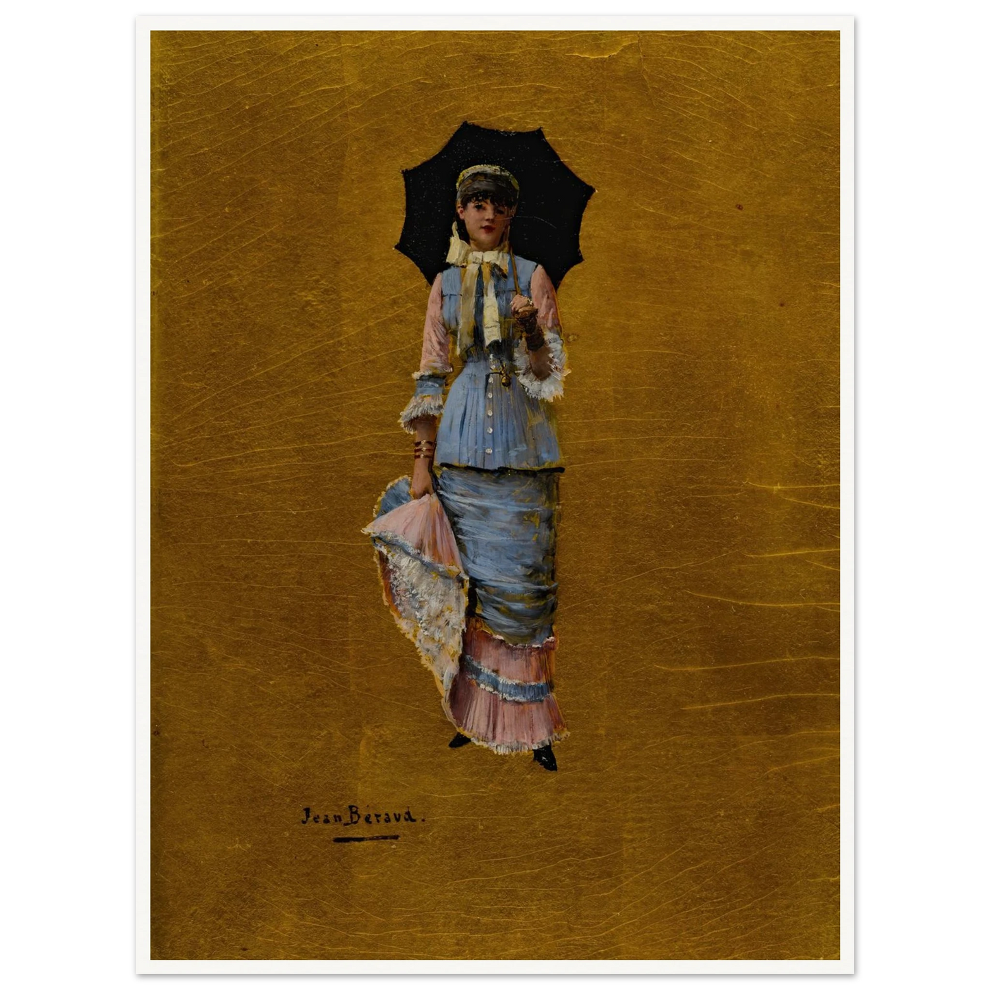 Jeune femme a l’ombrelle Art Print | Jean Beraud-Quipham Collections