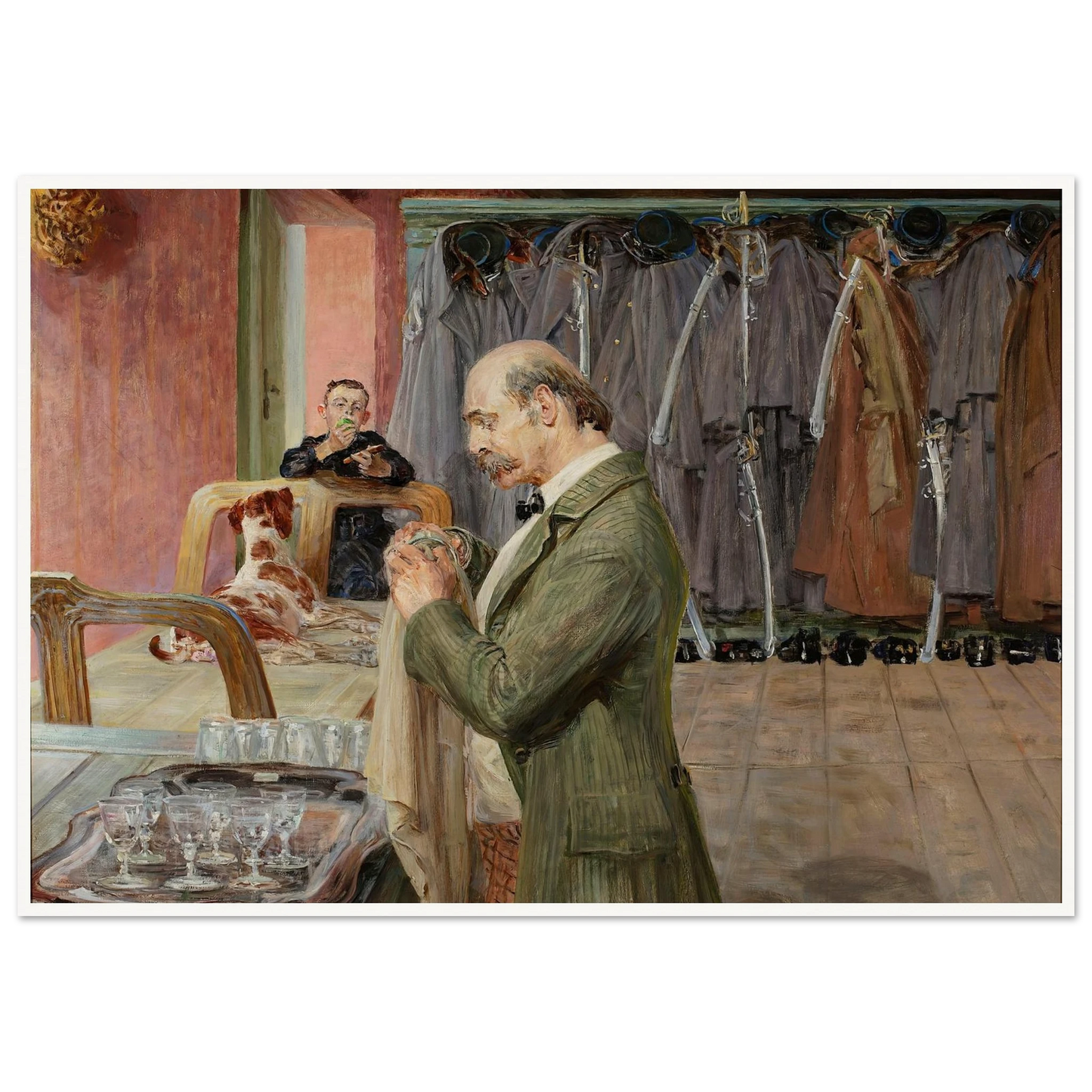 My life – central section of the triptych (1911-1912) Art Print | Jacek Malczewski-Quipham Collections
