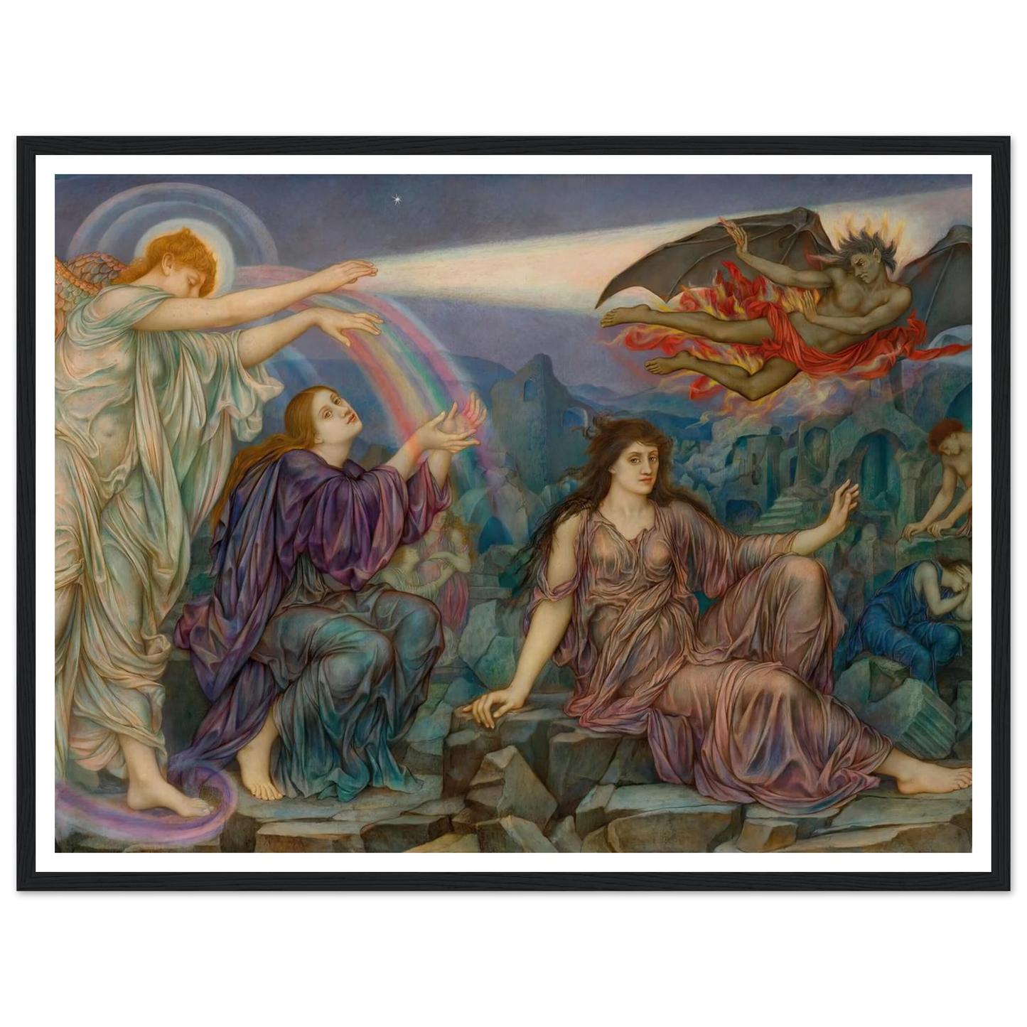 The Search-Light Art Print | Evelyn de Morgan-Quipham Collections
