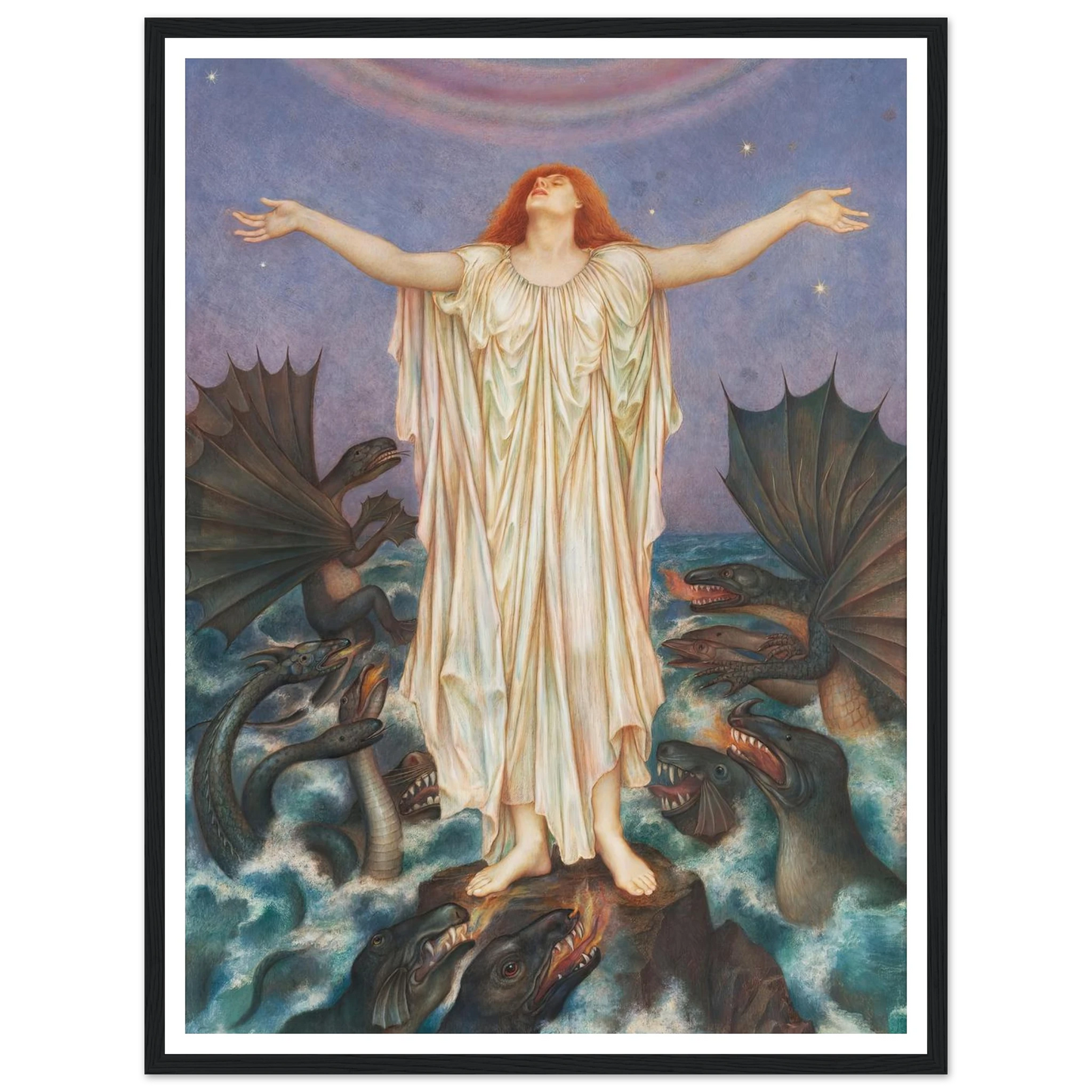 S.O.S. (ca 1914 - 1916) Art Print | Evelyn de Morgan-Quipham Collections