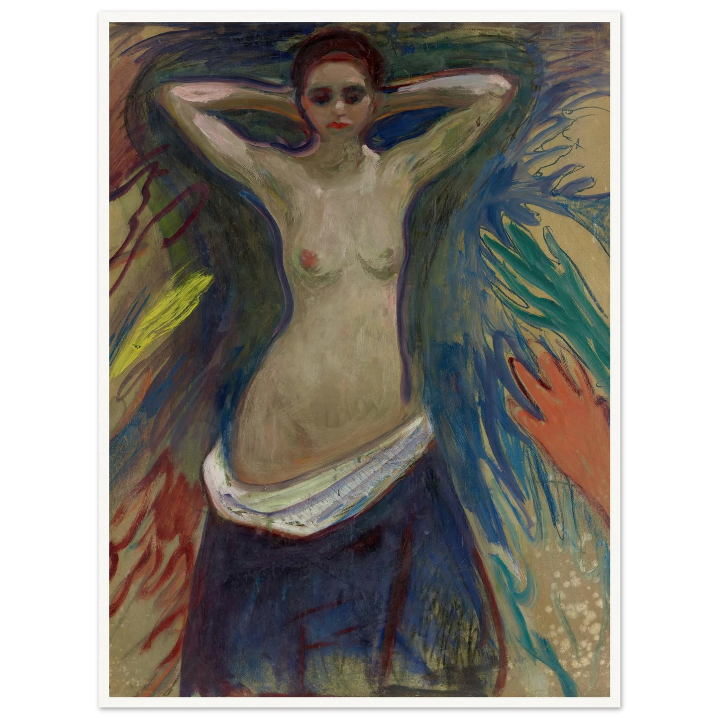The Hands (1893–94) Art Print | Edvard Munch-Quipham Collections