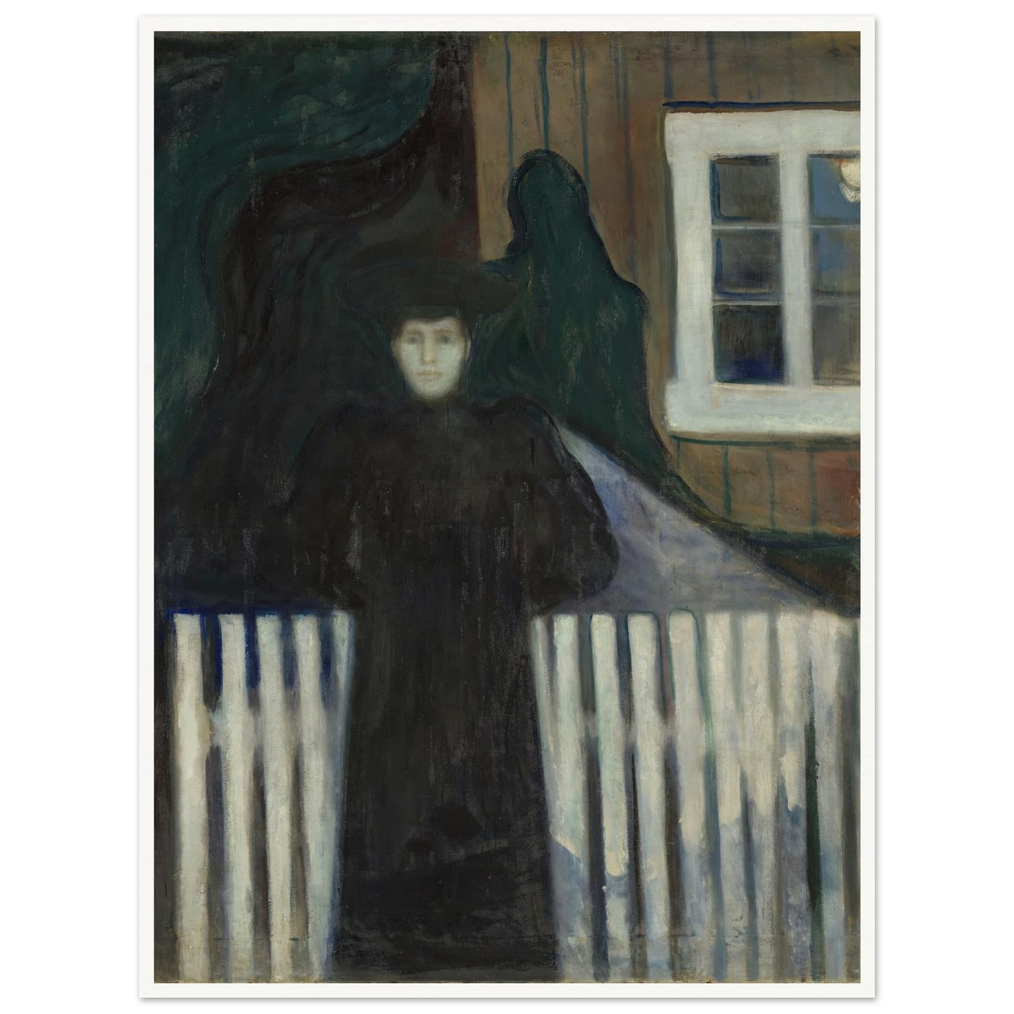 Moonlight (1893) Art Print | Edvard Munch-Quipham Collections