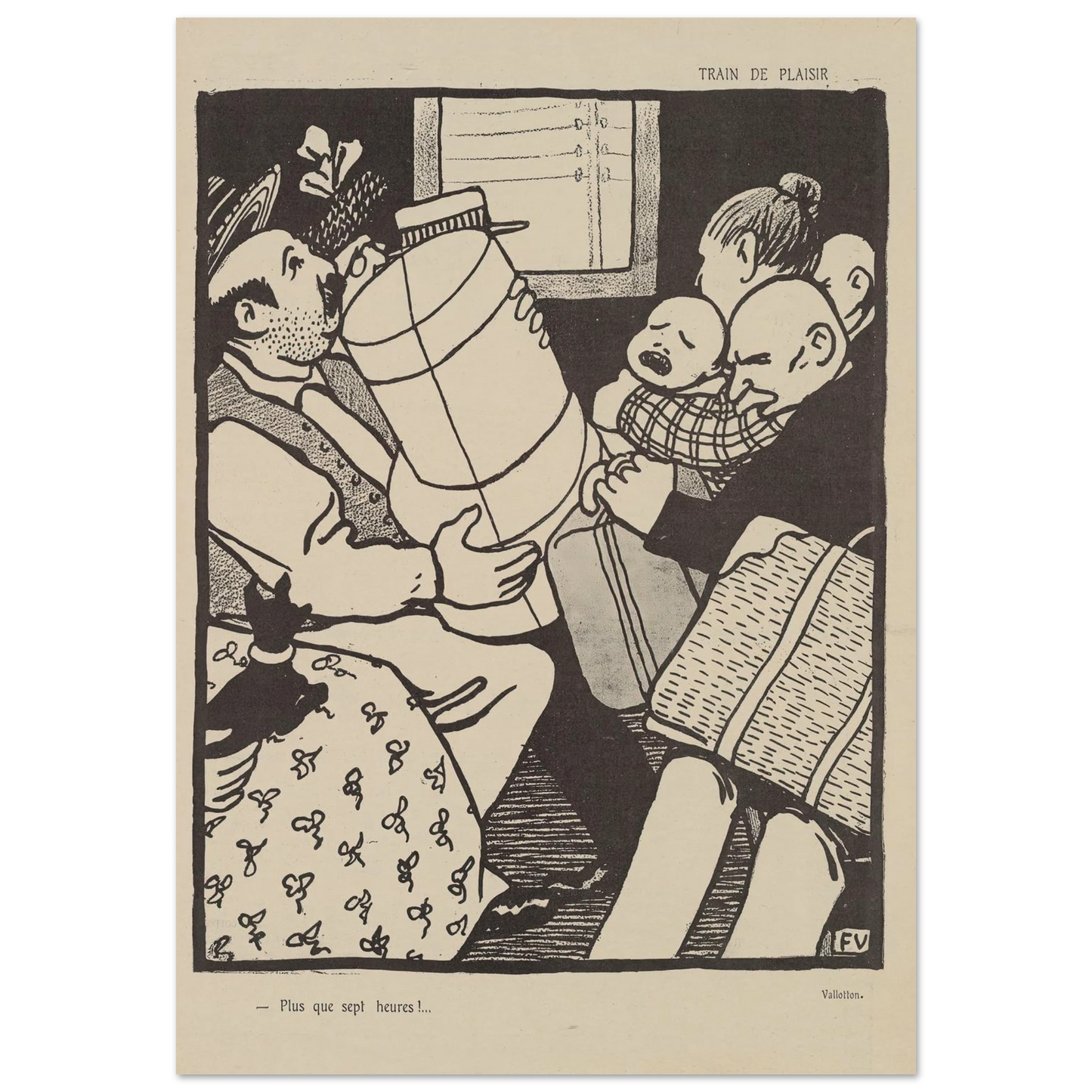 13 septembre 1903 Art Print | Felix Vallotton-Quipham Collections