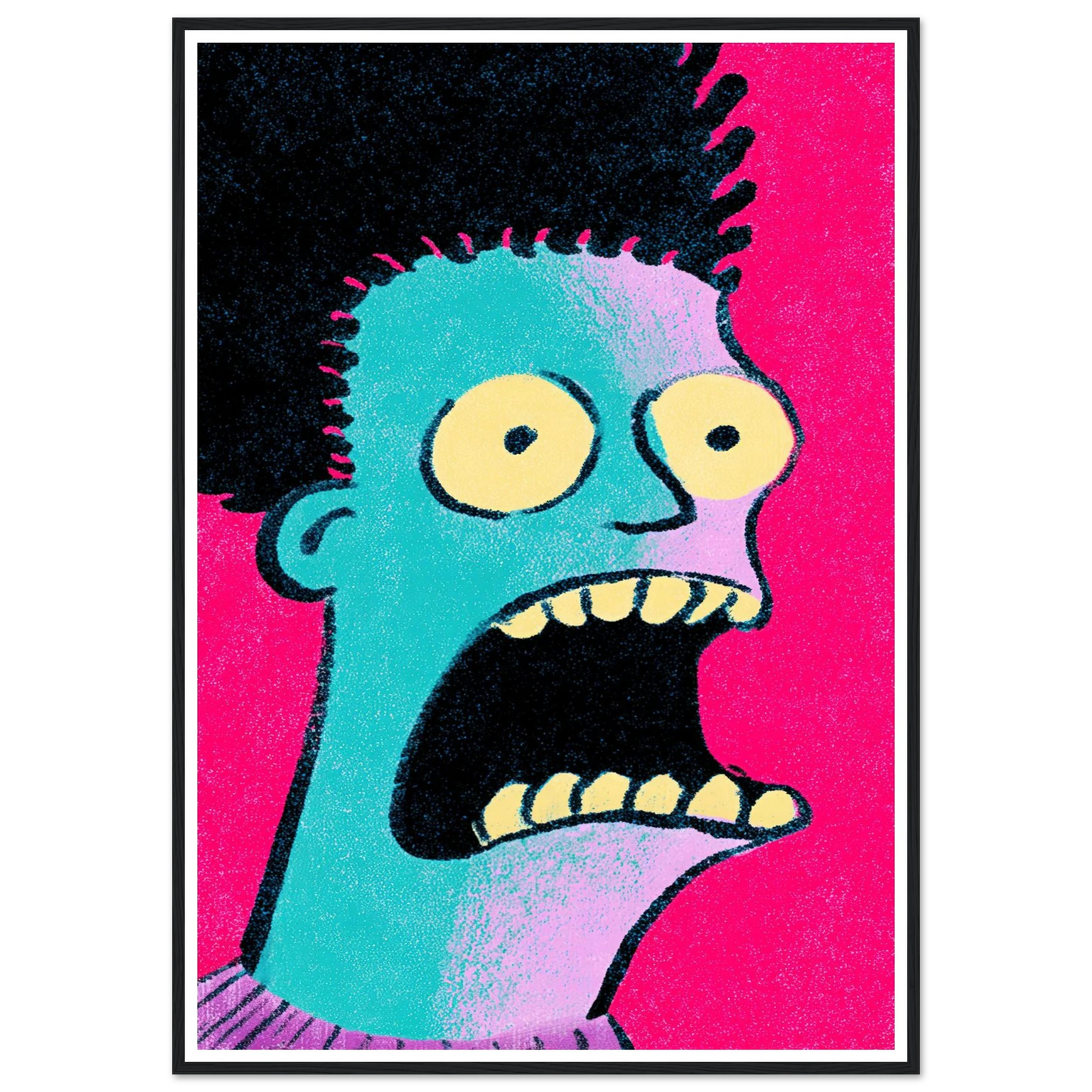 Buzz - Framed Poster - 30x40 cm / 12x16″ - Black frame