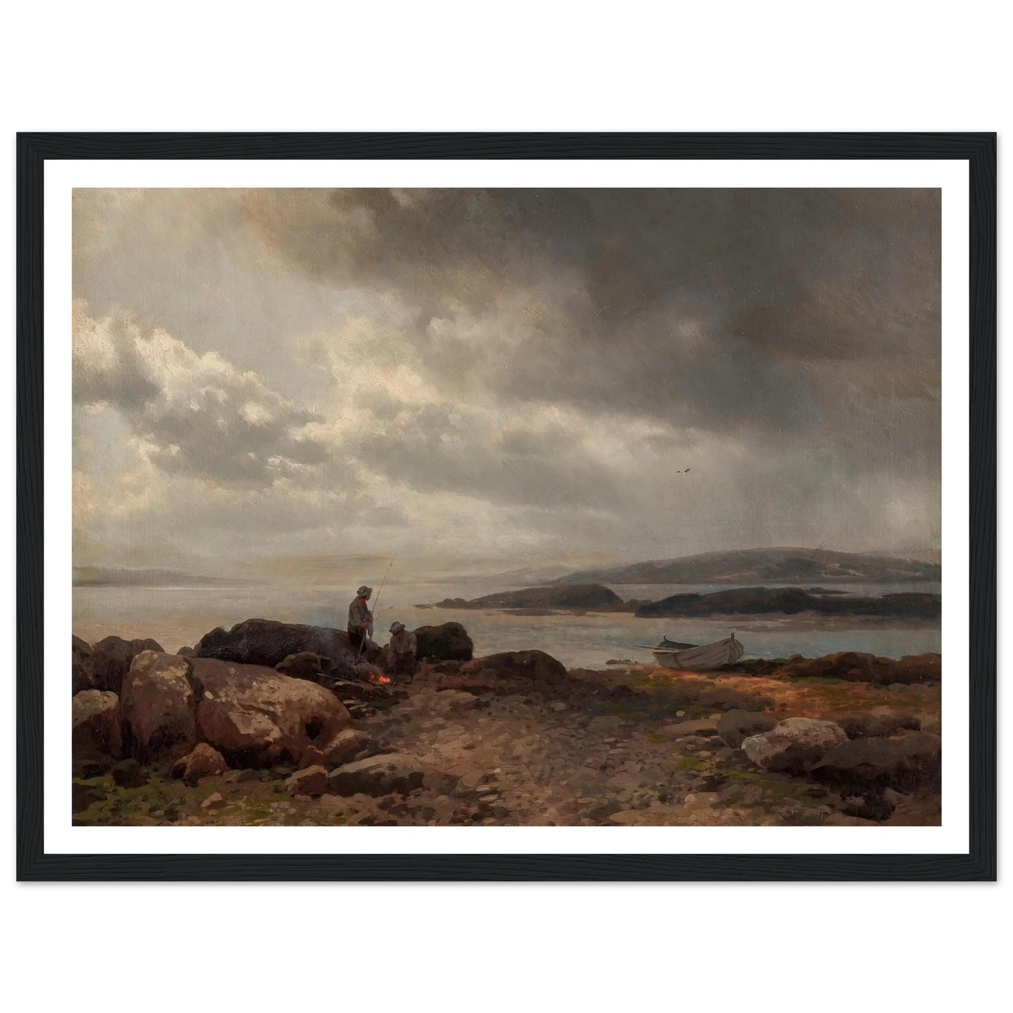 Coast of Maine Art Print | Hermann Ottomar Herzog-Quipham Collections