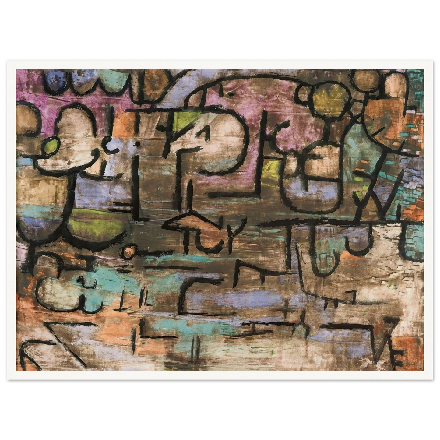After The Flood (1936) Art Print | Paul Klee-Quipham Collections