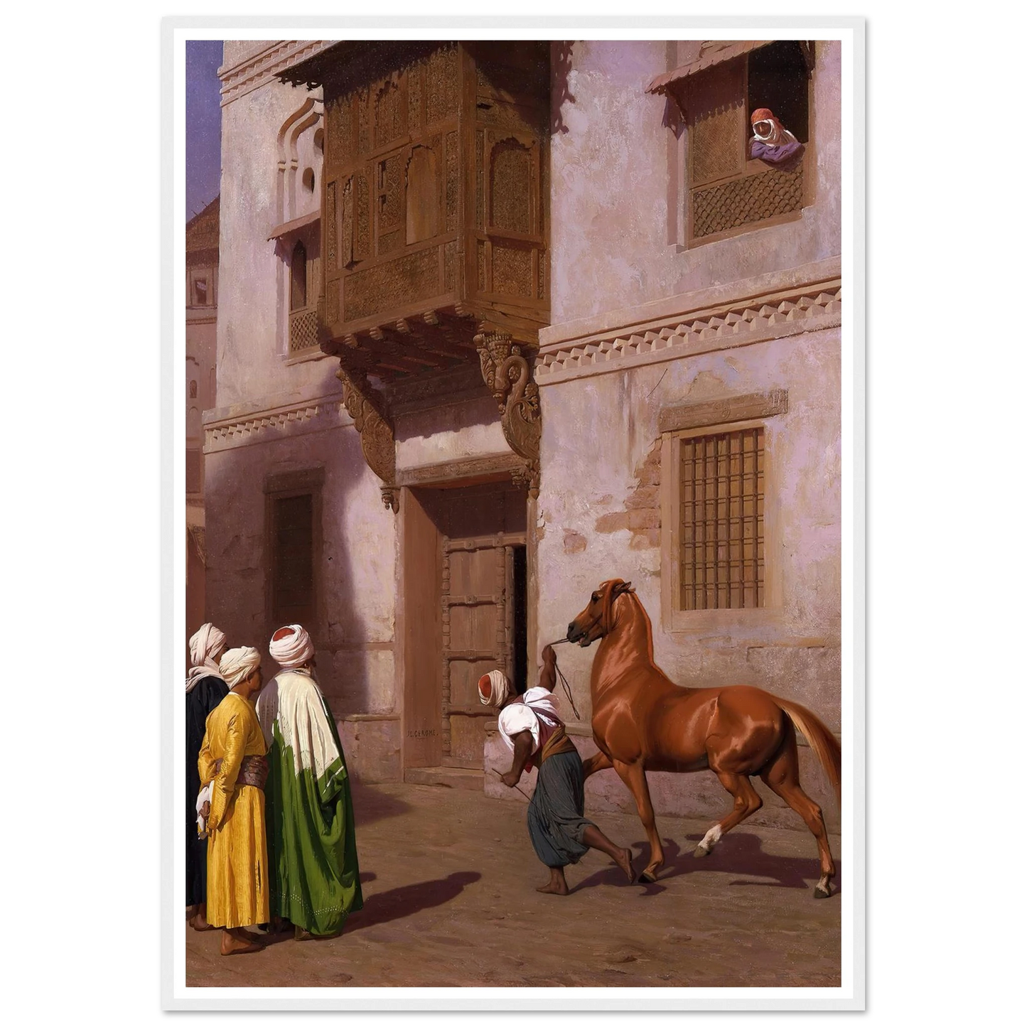 The Horse Market (1867) Art Print | Jean Leon Gerome-Quipham Collections