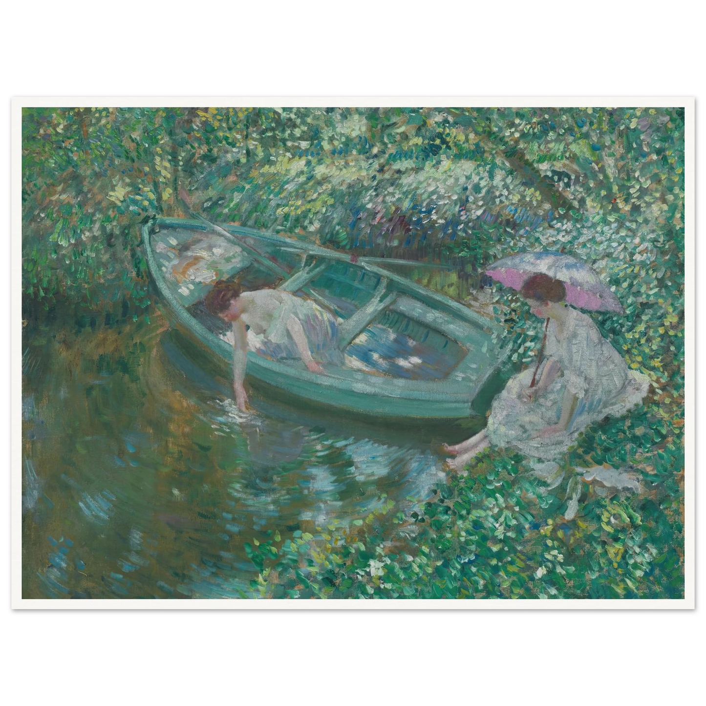 Repose at Noonday (circa 1911) Art Print | Frederick Carl Frieseke-Quipham Collections