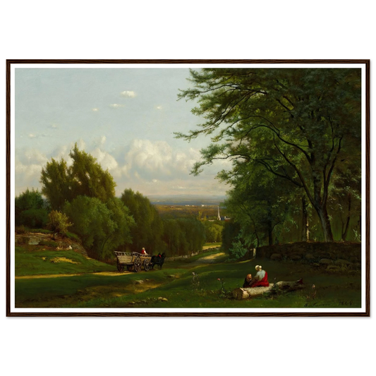 Near Leeds, New York (1869) Art Print | George Inness-Quipham Collections